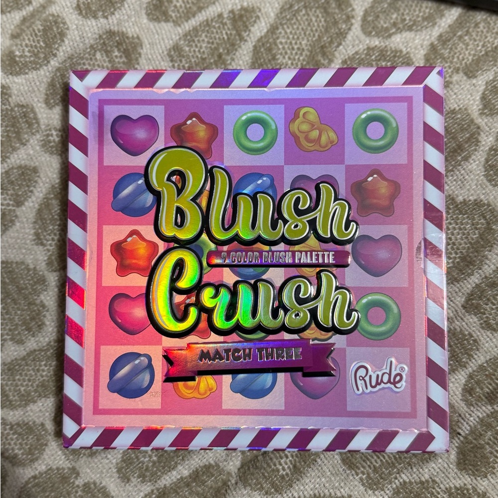 RUDE Blush Crush Colorful Palette